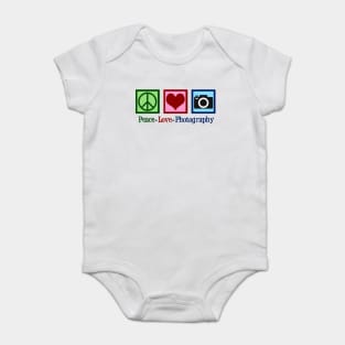 Peace Love Photography Baby Bodysuit